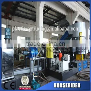 Waste Plastic pc Defroster Granulator Pelletizing Recycling Line/pc Windshield Heater Scraps Grinding Recycling Plant thumbnail-2