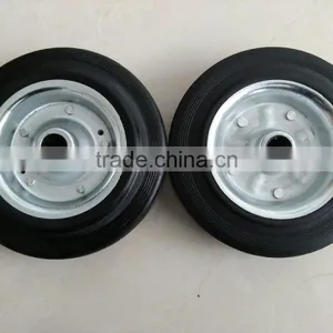 EL-745 8 Inch Solid Rubber Wheel 200x50 thumbnail-3