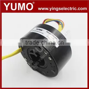 Electric Slip Ring Ethernet Type High Current SRH3899-6P 38.1mm 500mm 6 Circuits Slip Ring thumbnail-2