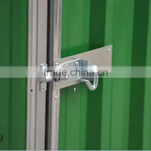 2015 Eco Friendly Shed Low Price Green Aluminium Garden Shed for Storage thumbnail-6
