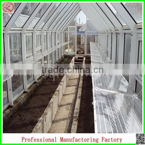 Plastic Film Commercial Greenhouse for Tomatoes With Arched Type thumbnail-2