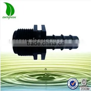 Drip Irrigation System Male to Barb Drip Pipe Connector thumbnail-1
