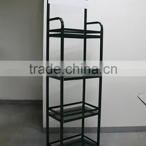 4-tire Well-designed Black Iron Beer Bottle Rack thumbnail-2