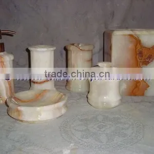 Luxury Colorful Free Sample for Natural ONYX BATHROOM ACCESSORIES COLLECTION thumbnail-6
