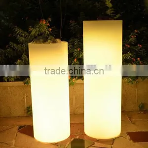 LED Cylindrical Decoration Vase/outdoor Decorative Planter/ Muti-color Changing Led Flower Vase thumbnail-4