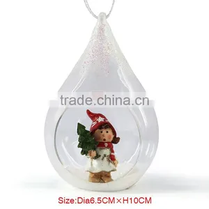 2016 Newest Christmas Ornaments Glass Ball thumbnail-5