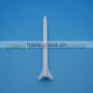 PLA White Golf Tee of Biobased Polylactide Material --100% Biodegradable Compost Eco-friendly Non-pollution thumbnail-4