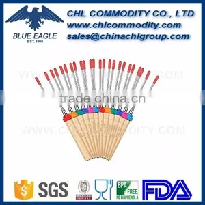 10 Piece Telescopic Metal Bbq Skewer for Marshmallow Roasting Stick thumbnail-1