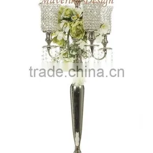 New Arrival ! Wedding Candelabra, Candelabra Wholesale For Wedding Table Top Centerpiece thumbnail-2