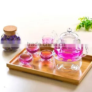 Newest Glass Teapot With Mug Antique Glass Teapot With Plunger thumbnail-1