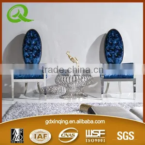 D364 Living Room Design End Table Marble Top Design End Table thumbnail-2