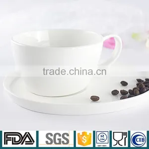 Wholesale Custom Design In Elegant Bone China Bulk Tea Cup Coffee Cup and Saucer thumbnail-4