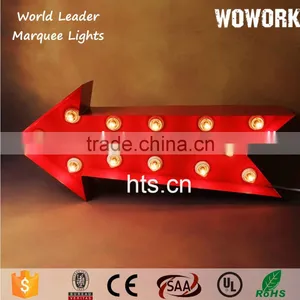 Metal Sign Lights Arrow thumbnail-2