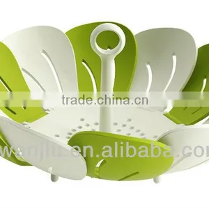 Supply Creative Finch Neal Telescopic Fruit Plate / Fruit Tray --Green thumbnail-1