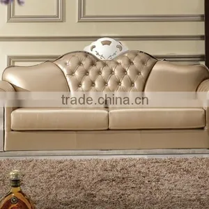 New Genuine Leather Sofa 2015 thumbnail-1