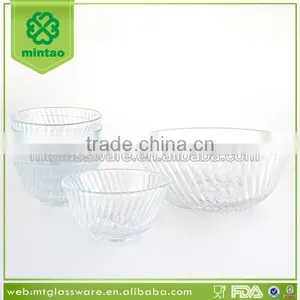 7pcs Cheap Gift Set Salad Glass Bowl Set thumbnail-1