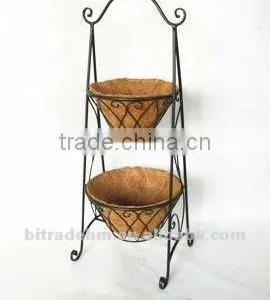 Metal Coconut Plant Holder thumbnail-2