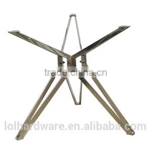 New Model Living Room Furniture,Stainless Steel Coffee Table With Tempered Glass Top thumbnail-3