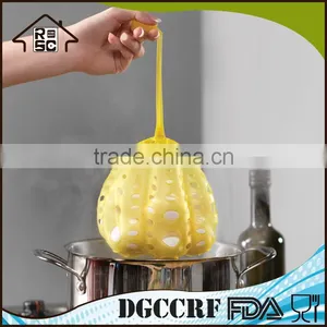 FDA/FLGB Approved Silicone Food Pod Cooking Basket and Strainer thumbnail-1
