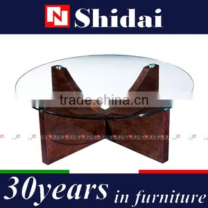 Wooden Tea Table, Chinese Wooden Carved Tea Table, Wooden Tea Table With Glass Top TA83 thumbnail-1