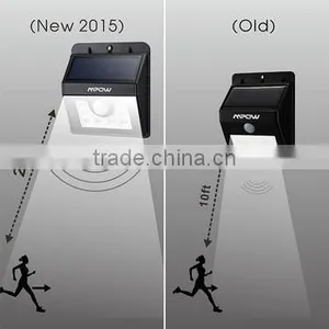 Outdoor Waterproof Rainproof IP65 Solar Sensor Motion Light 8LED Garden WALL Solar Light thumbnail-5
