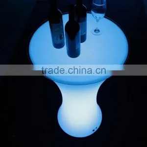 Colorful Plastic Rotational Led Chair/led Bar Chair/club Cocktail Table thumbnail-6