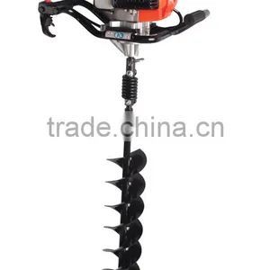 52cc 1700w Hand-Held Soil Hole Drilling Machine Earth Auger Portable Manual Fence Post Hole Digger thumbnail-1