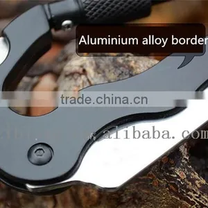 Special Birthday Gifts Multifunction Carabiner Knife Keychain thumbnail-5