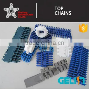 900 Series Flat Top Chain Dynamic Filter Modular Plastic Conveyor Belt thumbnail-1