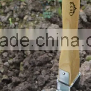 Stainless Steel Wide Head Hoe With Wooden Handle thumbnail-3
