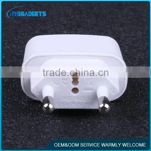 Universal Travel Adapter US AU UK to EU Plug Travel Wall AC Power Adapter 10A Socket Converter thumbnail-3