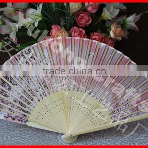Anji Yuhong Factory Wholesale Silk Japanese Fan thumbnail-3