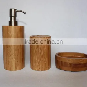 Mad Selling Hotel Style Bamboo Bathroom Set thumbnail-3