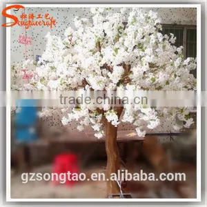 Hot Sale Fiberglass Artificial Cherry Blossom Tree Wedding Decor Centerpieces From Factiry Directly Artificial Cherry Tree thumbnail-6