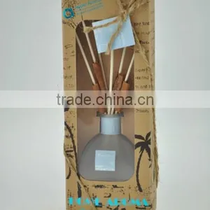 New Designed Aroma Reed Diffuser,rattan Ball Diffuser,glass Bottle Set thumbnail-2