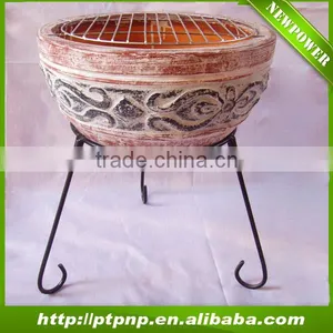 Cheap Hot Sale Outdoor Clay Fire Chiminea for Home and Garden thumbnail-1