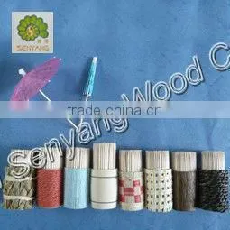 Mint Decorative Bamboo Wooden Cocktail Toothpick Flags thumbnail-1
