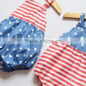 4th of July Unisex Baby Boy Girl Romper Clothing Gift Bubble Romper Newborn Toddler Outfit Sunsuit Kid Clothing HSR5901 thumbnail-2