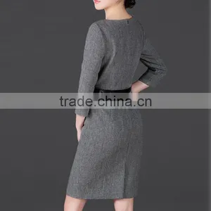 Clothing Manufacturer Women Korean Fashion Apparel Ladies Designer Office Dresses thumbnail-3