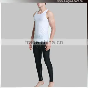 O-Neck Flatlock Stitching Compression TOp Shirt and Bottoms Tights and Pants thumbnail-6