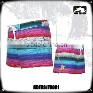 2017 Comfortable 4 Way Stretch Sexy Board Shorts for Women thumbnail-1