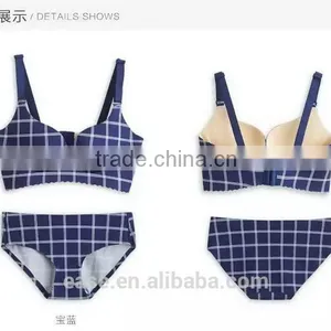 2017 Hot Sale Comfortable Lace Erotic Lingerie Sexy Bustier Bra Set thumbnail-1
