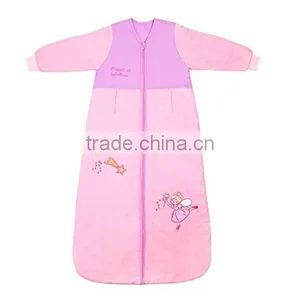 China Applique Wearable Organic Cotton Sleeping Bag Sale thumbnail-5