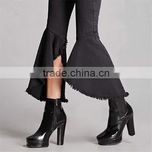 New Style Funky Rehab Flared Ankle Dress Pants for Womens thumbnail-4