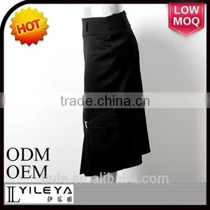 New Design High Waist Narrow Mature Women in Short Skirt thumbnail-1