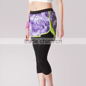 Hot Sale Crossfit High Waist Printed Shorts Sports (Wear) Gym Ladies Tights thumbnail-3