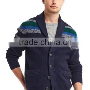 Men Casual Soft Button up Knit Cardigan With Wholesale Price thumbnail-4