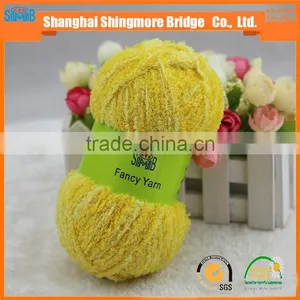 China Fancy Yarn Supplier Direct Sale 100 Polyester Carpet Yarn With a Good Yarn Price thumbnail-4