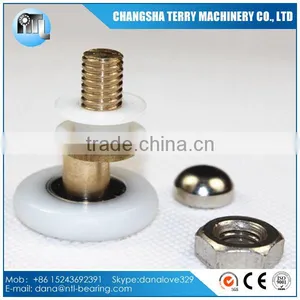 25mm Round Shower Room Sliding Door Roller Bearing thumbnail-1