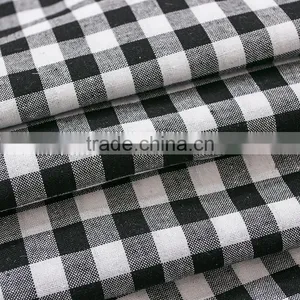Factory Stock Check Plaid Cotton Shirt Fabric Factory thumbnail-5